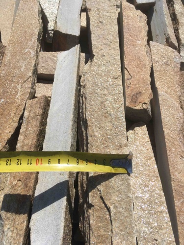 Горбушка златолит золотистый для облицовки купить в Орле