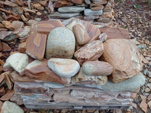 Златолит жёлтый, жёлто-зелёный глыбки и валуны для ланшафтного дизайна купить в Орле