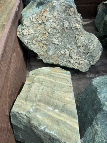 Ландшафтные глыбы зелёные 200-500 килограмм купить в Орле