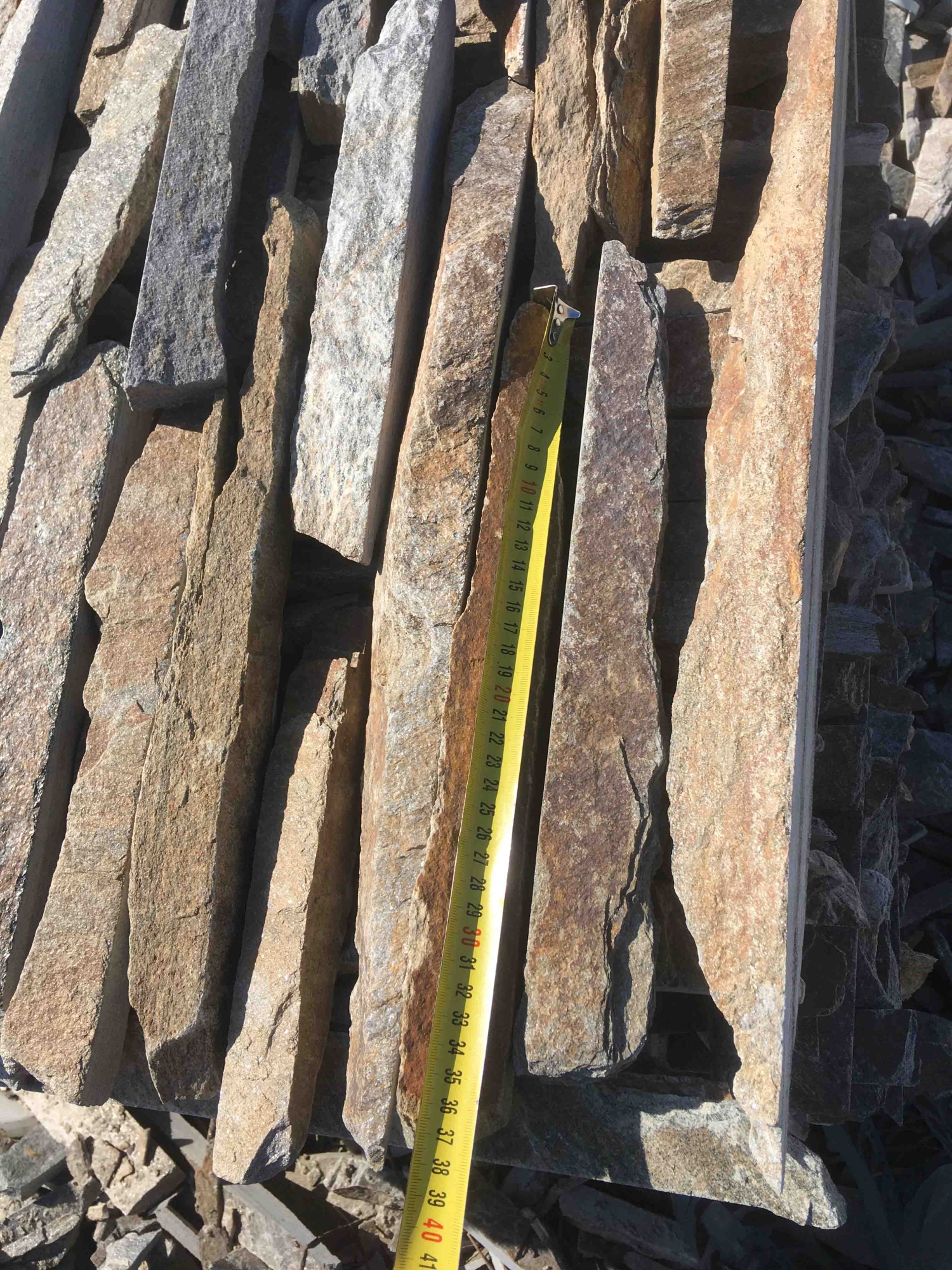 Горбушка златолит мультиколор для облицовки купить в Орле