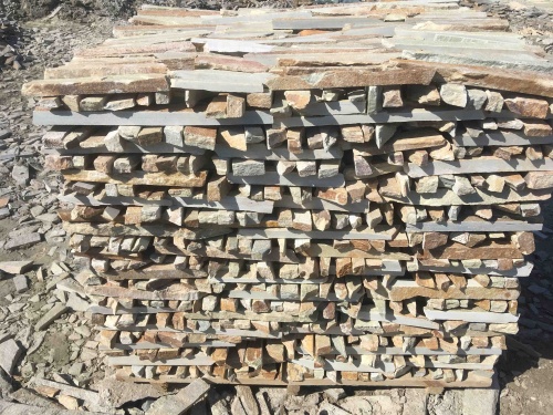 Горбушка златолит золотистый для облицовки купить в Орле