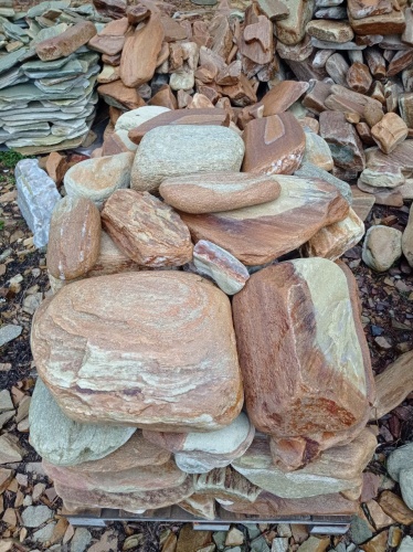 Златолит жёлтый, жёлто-зелёный глыбки и валуны для ланшафтного дизайна купить в Орле