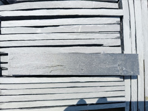 Плитка чёрная из натурального камня фасадная 30 см * 5 см, толщина 7 мм -30 мм купить в Орле